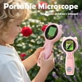thumbnail image 4 of SharkTRUE Childrens Microscope Tutoring Learning Magnifying Glass Extended Extracurricular Children Educational Handheld Microscope handheld Microscope glass camera, for STEM usb Portable microscope m, 4 of 8