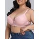 thumbnail image 5 of Sujetador de talla grande para mujer con copas acolchadas de cobertura total y aros, 5 of 8