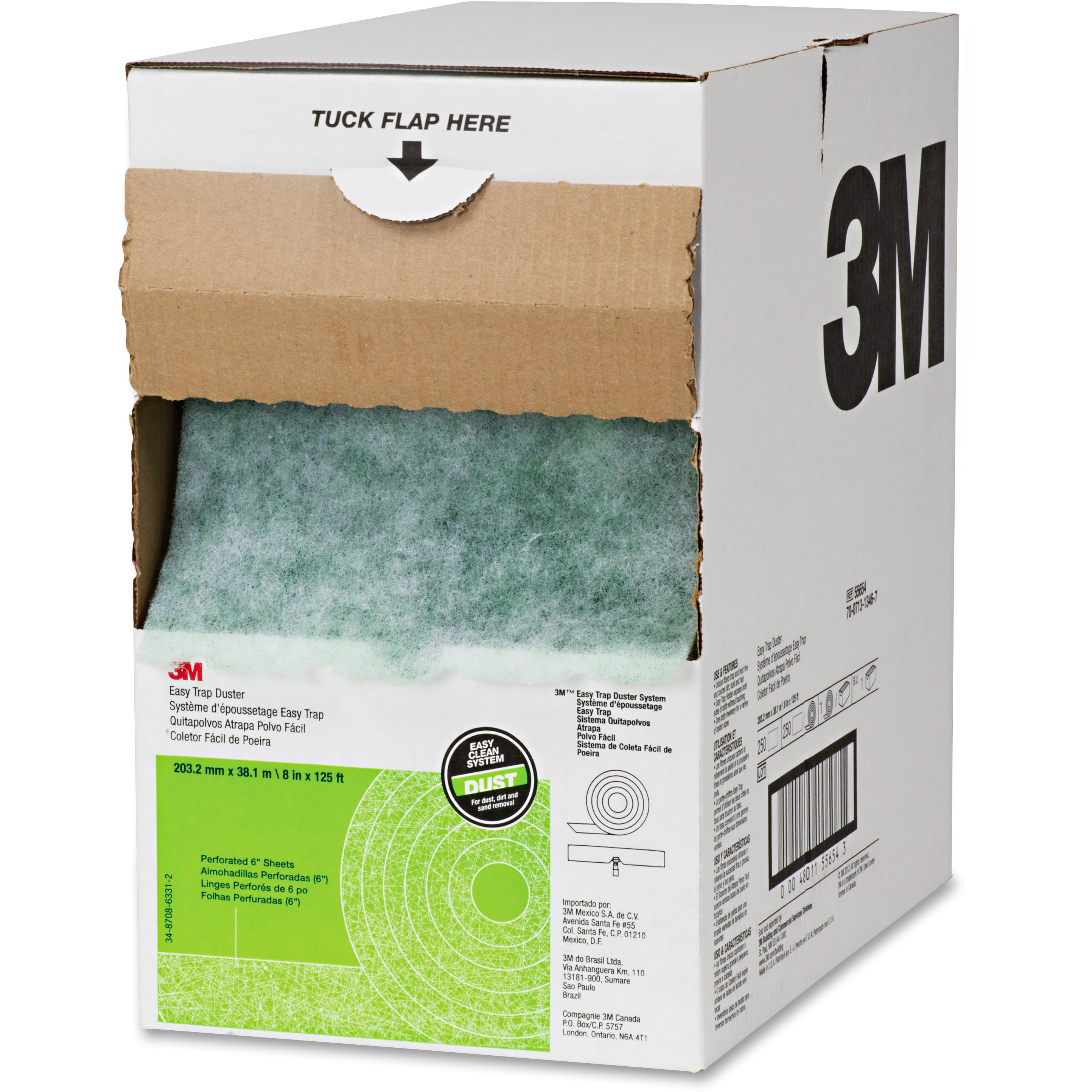 White 3m Easy Trap Duster System 60 / Box 59152w 