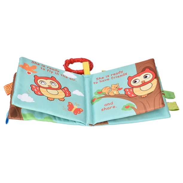 Libro de tela, Historia de tela suave para bebé Libro de tela para bebé Libro de tela suave Diseño exquisito