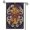 A, variant on XaaKee Garden Flag Serpent and Spores 0064, Summer Garden Flag, Double-sided High-Quality White Linen Yard Flags for Patio, Garden Flags for Outside 12x18Inch