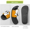 thumbnail image 7 of GZHJMY Stylish Slides for Women Men, Kawaii cartoon raper skull logo icon Soft Flexible Slip-on Sandals Slippers, 7 of 7