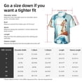 thumbnail image 5 of Lsque dog surfing on surfboard Pattern Hawaiian Shirt for Men Unisex Summer Beach Casual Short Sleeve Cotton Linen Button Down Shirts,Medium, 5 of 7