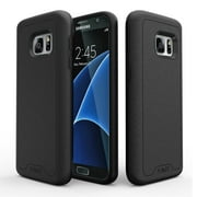 J&D Case Compatible for Galaxy S7 Case, [Slim Armor] [Heavy Duty] [Dual Layer] Hybrid Shockproof Protective Case for Samsung Galaxy S7 Case