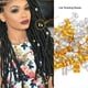 thumbnail image 1 of Anillos de Metal Ajustables BuyWeek 100 piezas para Trenzas de Cabello, 1 of 7