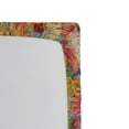 thumbnail image 3 of Ambesonne Floral Fitted Sheet, Rustic Summer Coneflowers, California King, Coral Pale Orange and Green, 3 of 5