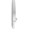 thumbnail image 4 of Ekena Millwork 46"W x 18-3/8"H x 2-3/4"P Elliptical Sunburst Architectural Grade PVC Combination Pediment, 4 of 7