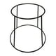 thumbnail image 3 of Elevador de bandejas para servir alimentos, bandeja para pizza y mariscos, bandeja de almacenamiento de alambre, alambre metálico Negro 15cm a 22cm, 3 of 9