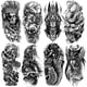 thumbnail image 1 of Tatuaje Temporal Tatuaje falso Animal Manga del brazo Tatuaje Diseño de moda Transferencia de agua para mujer Hombre Ehuebsd  Libre de BPA, 1 of 4