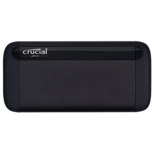 Crucial X8 500gb Portable Ssd Usb 3 1 Gen 2 Type C External Solid State Drive Walmart Com Walmart Com