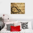 thumbnail image 5 of Orinice Snake, Music Notes, Treble Clef Fine Art Aesthetic Poster & Print Wall Painting for Classroom Kitchen Office Farmhouse Bathroom Room Decor Pictures Wall Art Painting Ready to Hang Canvas, 5 of 6