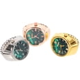 thumbnail image 4 of 3 PCS Relojes de dedo Mini anillo Reloj Casual Finger Ring Reming Diseño de diseño de anillo, 4 of 9