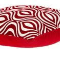 thumbnail image 5 of Parkland Collection Altia Transitional Red and White Pillow Cover, 5 of 9