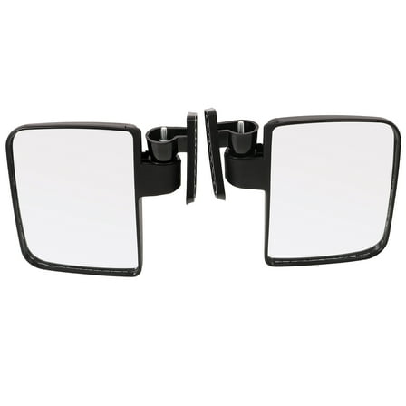 NUOLUX Golf Enthusiasts Outdoor Golfing 1 Pair Simple Design Rearview Mirror for Golf Cart 11.8x7.1x2in