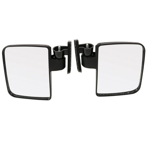 NUOLUX Golf Enthusiasts Outdoor Golfing 1 Pair Simple Design Rearview Mirror for Golf Cart 11.8x7.1x2in
