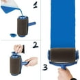 thumbnail image 3 of Kit de rodillos para pintar el hogar con acabado perfecto, herramienta para decorar el pasillo con extensión ajustable que ahorra tiempo para limpiar esquinas y bordes fácilmente (8 piezas/juego), 3 of 5