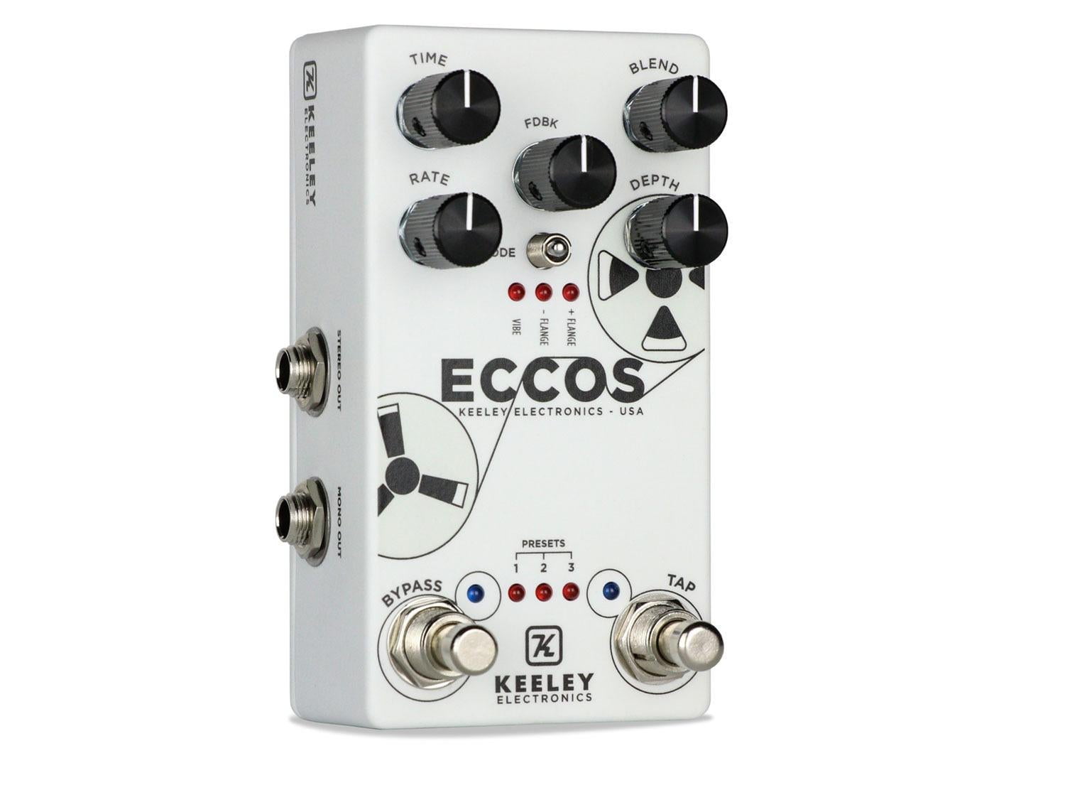 New - Keeley Eccos Tape Delay Looper Guitar Effects Pedal