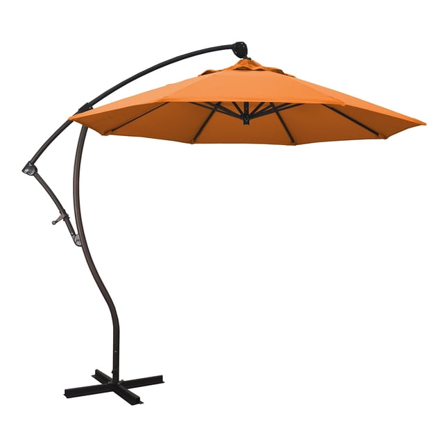 California Umbrella Parasol Déporté de 9 Pieds en Toscane
