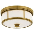 thumbnail image 2 of Minka Lavery - 3 Light Flush Mount in Traditional Style - 7 inches tall by 16, 2 of 2