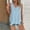 Blue, variant on XFYSSS Casual Women's Fashion Plus Size Solid Color V-Neck Loose Sleeveless T-shirt Pullover Tops V-Neck Tank Top
