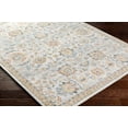 thumbnail image 5 of Mark&Day Washable Rugs, 8x10 Eskridge Traditional Burnt Orange Area Rug, Orange Blue Beige Carpet for Living Room, Bedroom or Kitchen (7'10" x 10'2", Machine Washable), 5 of 8