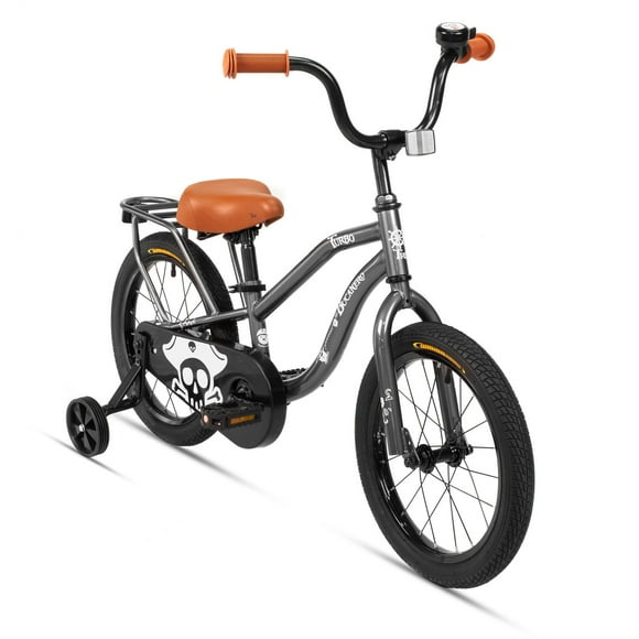 Bicicleta Infantil R16 Retro Turbo Bucanero 1 Velocidad Gris