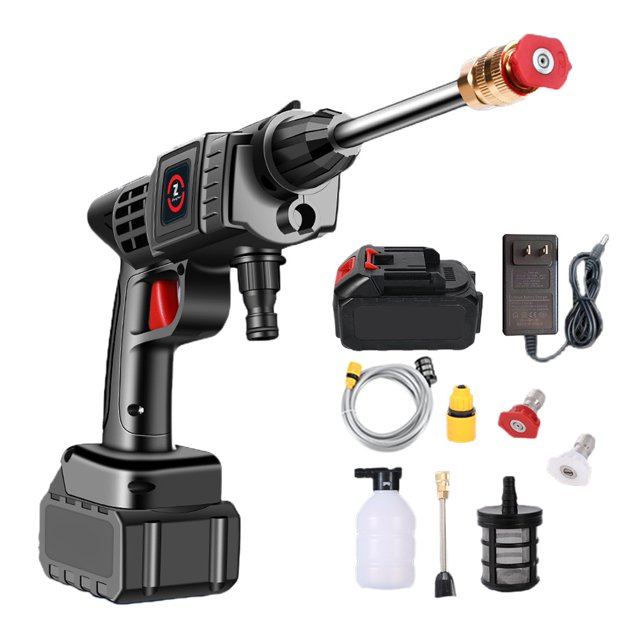 Herramienta De Lavado Pistola de agua para automóviles, pistola de agua pulverizada de 30 BAR, herramienta de lavado de automóviles (cinco celdas de EE. UU.) Ehuebsd Accesorios para autos y motos