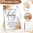 thumbnail image 2 of Set de juego para baby shower Geetery, 51 unidades, Don't Say Baby Girl, 2 of 7