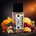 thumbnail image 5 of MAKNZ Lord Of Fire Eau de Parfum, Inspired by God of Fire, Unisex Cologne, 1.7 oz / 50ml – Fruity, Tropical, Sweet, Citrus, Fresh, Woody, Fresh Spicy, Musky, Oud, 5 of 9