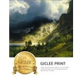 thumbnail image 6 of DECORARTS- A Storm in the Rocky Mountains by Albert Bierstadt Classic Art. Giclee print Framed art . Framed size: 36x22, 6 of 7