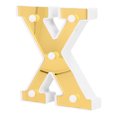 thumbnail image 4 of Iluminación nocturna, lámpara en forma de X, decoración única para bodas en inglés, luz con alfabeto diseñada para precisión, 4 of 12