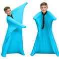 thumbnail image 6 of BRELIL Dynamic Sensory Sock ForKids6-9 Years Old, Body Sock Sensory Compression Sack For Calming And Spatial Awareness, Extra Large 47 Inch Tall 27 Inch Wide Sensory Bag For Home And Autism Support, 6 of 7