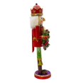 thumbnail image 2 of Kurt Adler 15" Wooden Sugar Frost Nutcracker, 2 of 8