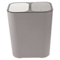 thumbnail image 4 of Miangastore Dry Wet Classified Trash Can Dual Compartment Waste Bin Garbage Can Trash Container, 4 of 8