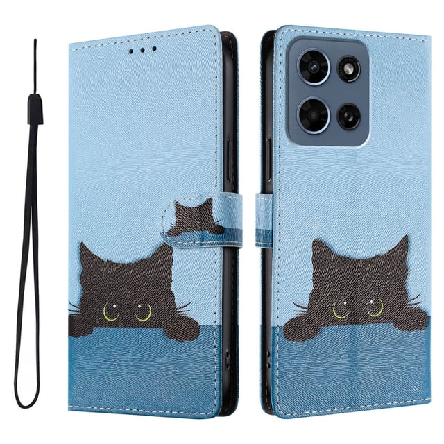 FOXDOCK Funda Tipo Cartera para Motorola Moto G Play 2026 con Soporte y Correa – Diseño de Patrones Lindos