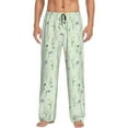 thumbnail image 2 of Lsque Wildflower Watercolor 5 Print Men's Pajama Pants, Lounge Pant - Comfortable Home Wear,Elastic Waistband, Stylish Design-X-Large, 2 of 9