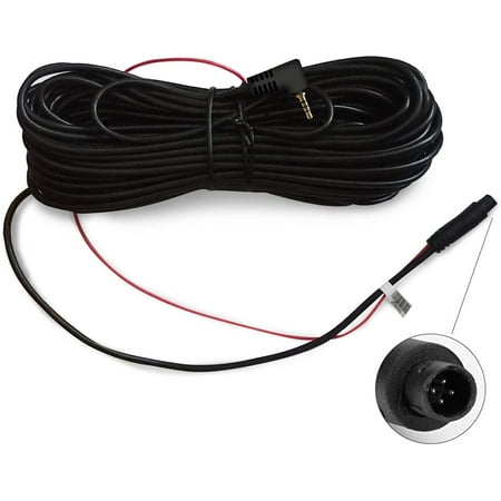 REDTIGER Backup Camera Extension Cord Cable, 50 feet Backup Camera Extension Cord Cable for REDTIGER Dash Cam ( 4 Pin, 2.5mm, 15m )