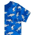 thumbnail image 2 of Garanimals Baby Boys' Shark Print Short Sleeve Tee, 2 of 3