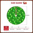 thumbnail image 2 of Defioc St Patrick's Day2 for Christmas Tree Skirt Snowman Xmas Tree Skirt Farmhouse Christmas Decorations Tree Mat for Holiday Party Decor-36", 2 of 6