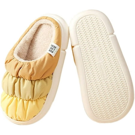 

PIKADINGNIS Women Soft Plush Lightweight House Slippers Fuzzy Slip on House Shoes Cozy Indoor Outdoor Slippers