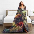thumbnail image 3 of Verolix Decorative Throw Blanket 40 x 50 Inches, Soft Flannel Fleece Lightweight Cozy Blanket for Sofa, Bed and Living Room, 3 of 5