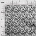 thumbnail image 2 of oneOone Rayon Gray Fabric Abstract Sewing Material Print Fabric By The Yard 56 Inch Wide, 2 of 4
