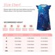 thumbnail image 3 of Fotbe Deep Sea Glowing Fishes Vestido de Dormir para Niñas de 3 a 10 Años, Mangas Cortas, Estilo Princesa, Pijama Camisón con Mangas Voladas-Large, 3 of 6