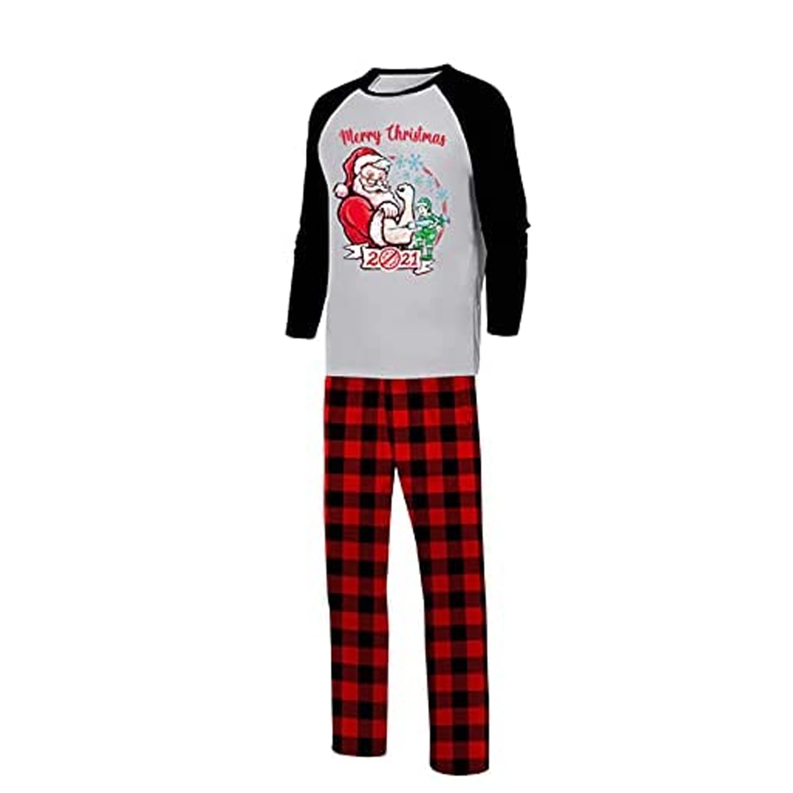 2021-2022 Family Christmas Pyjamas Set Matching Xmas Sleepwear Pajamas Pjs Set - Walmart.com