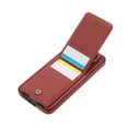 thumbnail image 5 of Wallet Back Case for Samsung Galaxy A14 5G with Wrist Strap, Stylish Magnetic Card Holder Finger Ring Kickstand PU Leather Lanyard Shockproof Slim Phone Case for Samsung Galaxy A14 5G, Red, 5 of 7