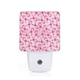 thumbnail image 1 of Balery Breast Cancer Ribbons Awareness Luz Nocturna LED con Sensor Automático, Enchufe con Sensor Crepuscular, Luz Suave de 0.5W para Dormitorio, Pasillo, Baño-US, 1 of 7