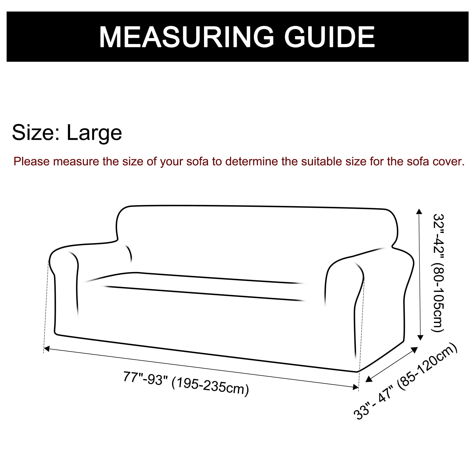 Unique Bargains Solid 1/2/3 Seater Sofa Cover Stretch Couch Slipcover Navy Sofa