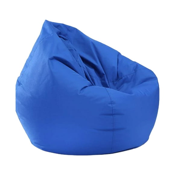 31.49 Inch Bag Chair Cover For Adults & Kids Lazy Sofa Storage Bag Durable Canvas With Zipper No Filler Included Cover for Couch with Chaise Storage Covers Sofa Couch Cover Sectional U Shape 3 Piece