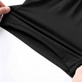 thumbnail image 4 of VBVC Women's and Women's Plus Ice Silk Athletic Shorts , Lightweight Running Shorts For Women , Ladies' Drawstring Summer Shorts with Zipper Pockets,Black,M-5XL, 4 of 5
