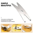 thumbnail image 2 of SHISUYAN Clé Universelle en Acier Inoxydable pour Guitare Électrique Basse Argent, 2 of 8